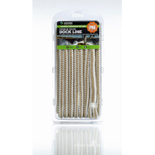 3/8 &quot;X 15 &#39;N21c Dock Line Ropes para aplicaciones de muelle / anclaje / cuerda de nylon